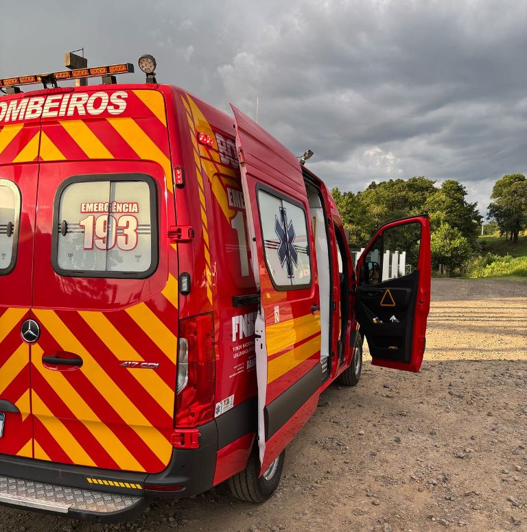 Trabalhador é atingido por bloco de concreto de 450 kg no Oeste