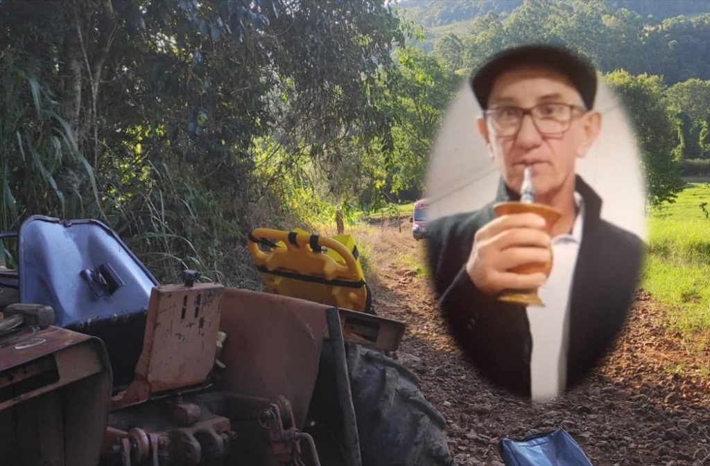 Idoso que morreu em acidente com trator é velado em Saudades, onde será sepultado